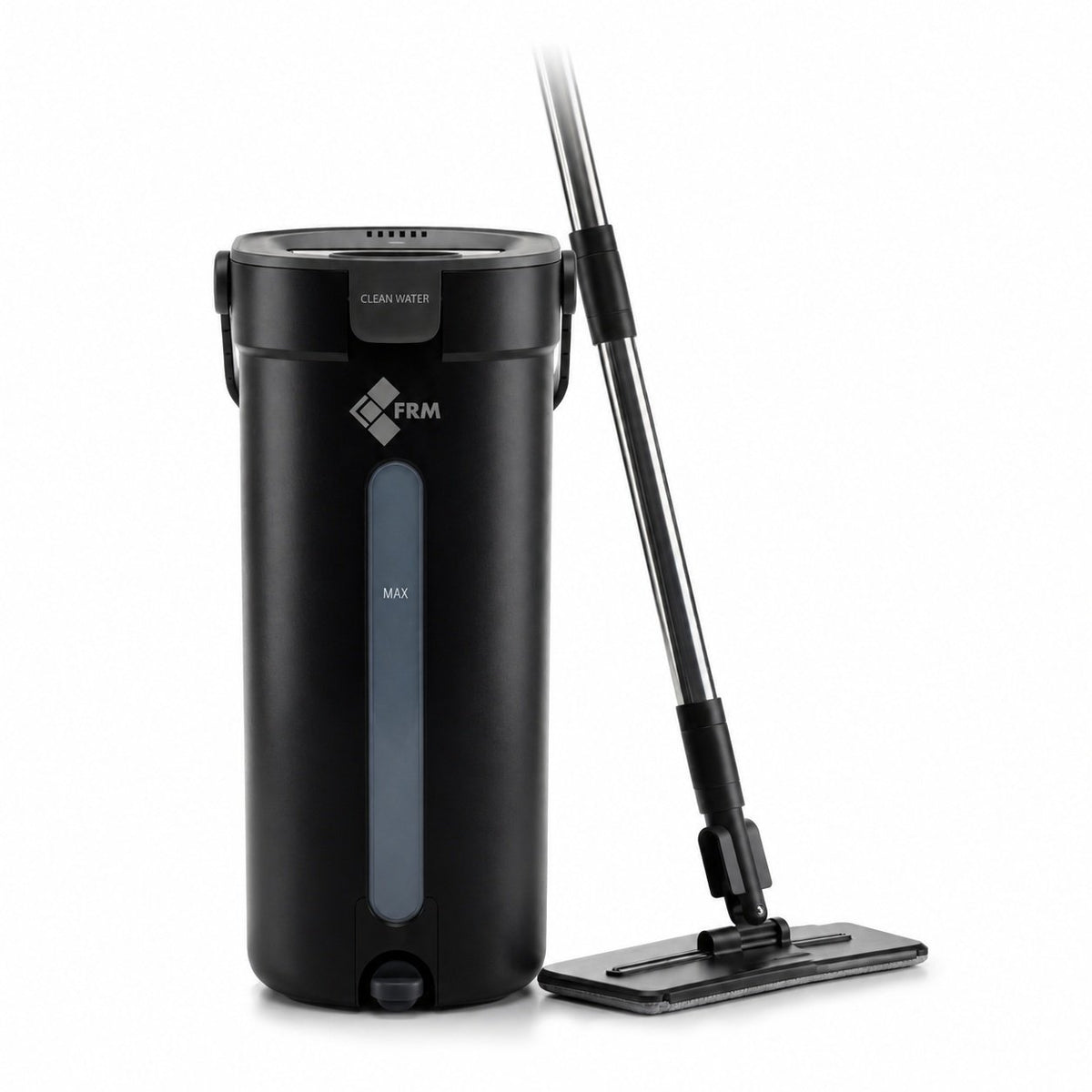 variante Zwart — AquaPure™ 3-Kamer Dweilsysteem – Schoon en vuil water gescheiden