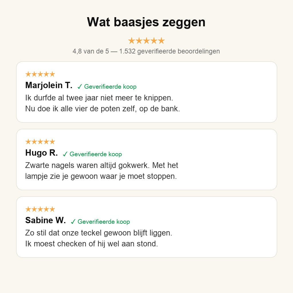 Wat baasjes zeggen