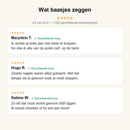 Wat baasjes zeggen