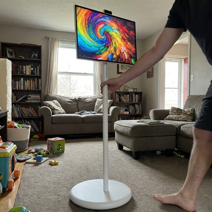 Mobiel Touchscreen 27" op Wieltjes