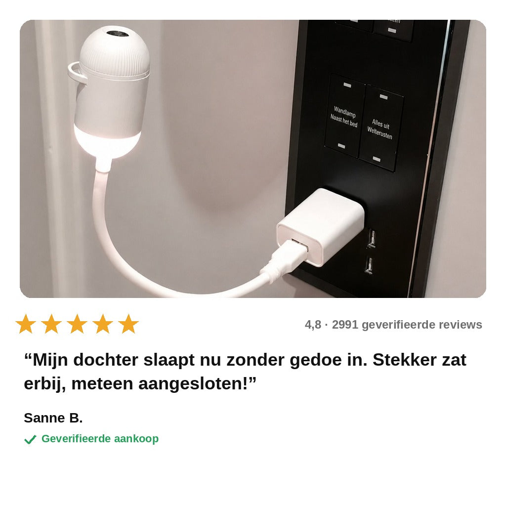 avis — Mini USB Sterrenhemelprojector – Toveer elk plafond om in een sterrenhemel