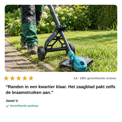 avis — Accu Grastrimmer – 90° kantelbare kop & 8 messen