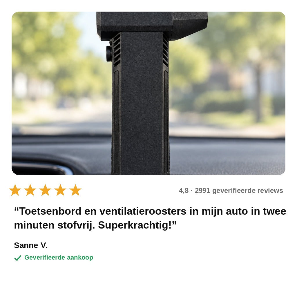 avis — Draadloze Mini Turboblazer – 110.000 tpm, borstelloze motor, oplaadbaar via USB-C