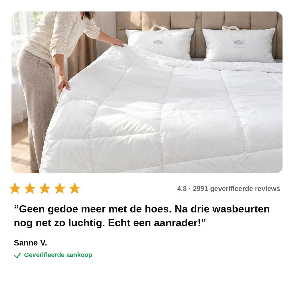 avis — Wasbaar 2-in-1 dekbed zonder overtrek – tweepersoons