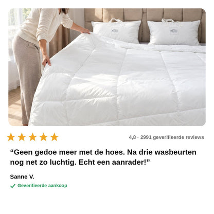 avis — Wasbaar 2-in-1 dekbed zonder overtrek – tweepersoons