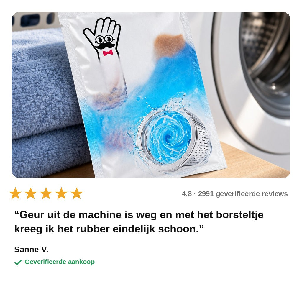 avis — Wasmachinereiniger zakjes — 1+1 GRATIS