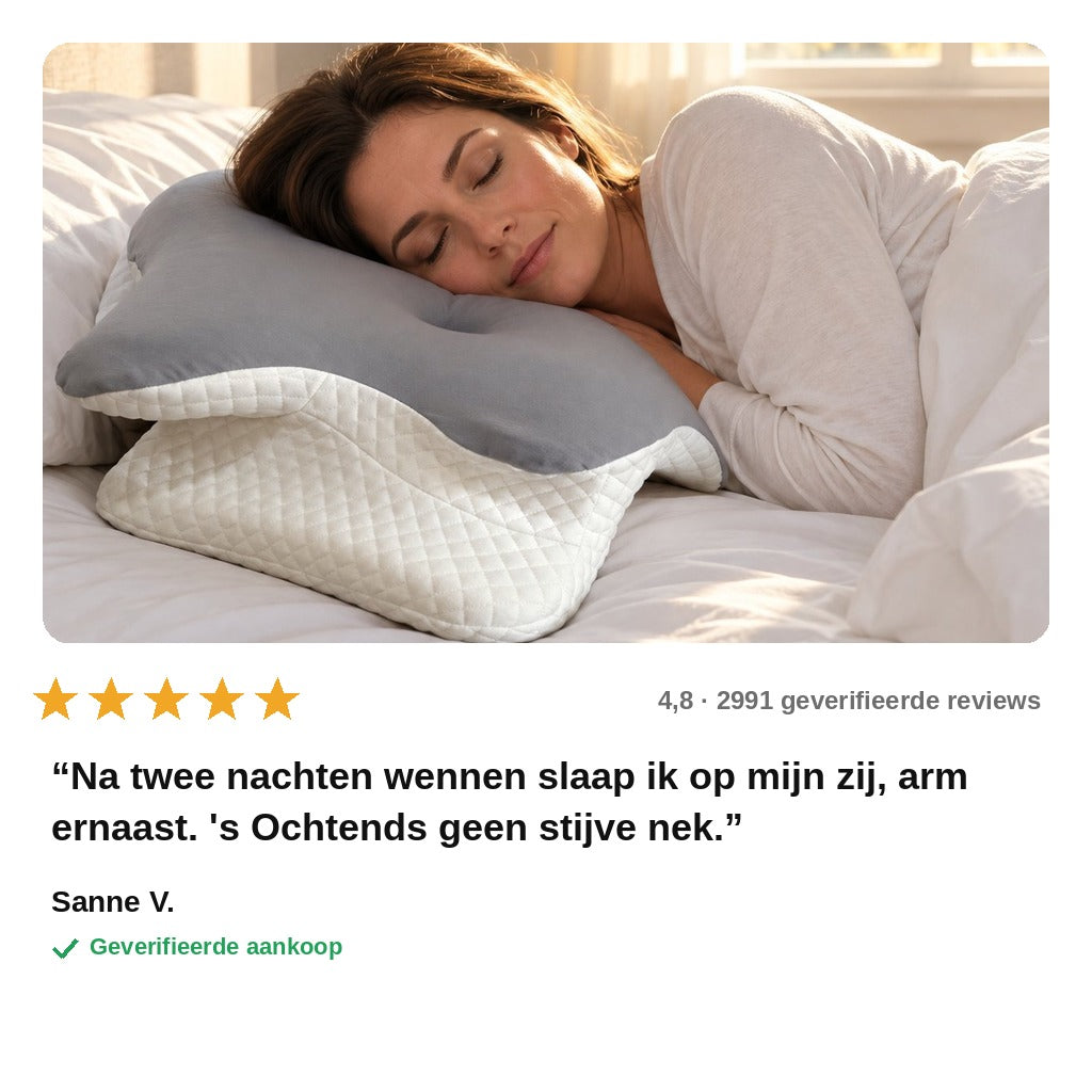 avis — Ergonomisch Vlinder-Nekkussen van Traagschuim