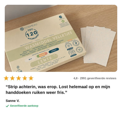 avis — FrisStrips™ – 100 Geconcentreerde Wasstrips