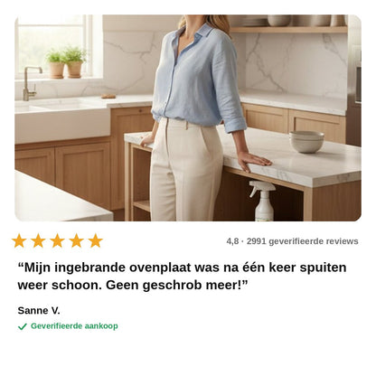 avis — VetWeg™ Enzym Schuimreiniger – Ingebrand Vet & Aangekoekt Vuil Weg Zonder Schrobben
