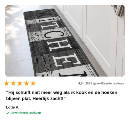 avis — Antislip Keukenloper Fluweel – KITCHEN