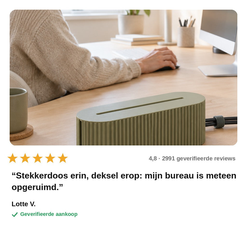 avis — Kabelbox voor stekkerdoos – stekkers en kabels netjes uit het zicht