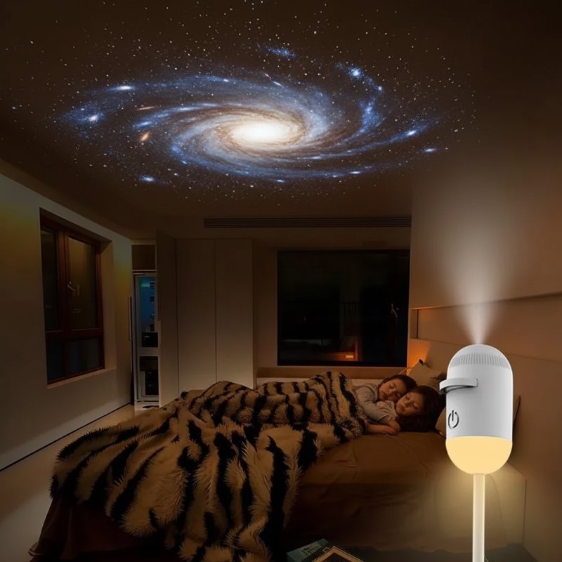 situation — Mini USB Sterrenhemelprojector – Toveer elk plafond om in een sterrenhemel