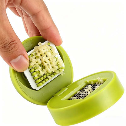 situation — Mini Knoflookhakker met Opvangbakje – Knoflook fijngehakt in 1 seconde