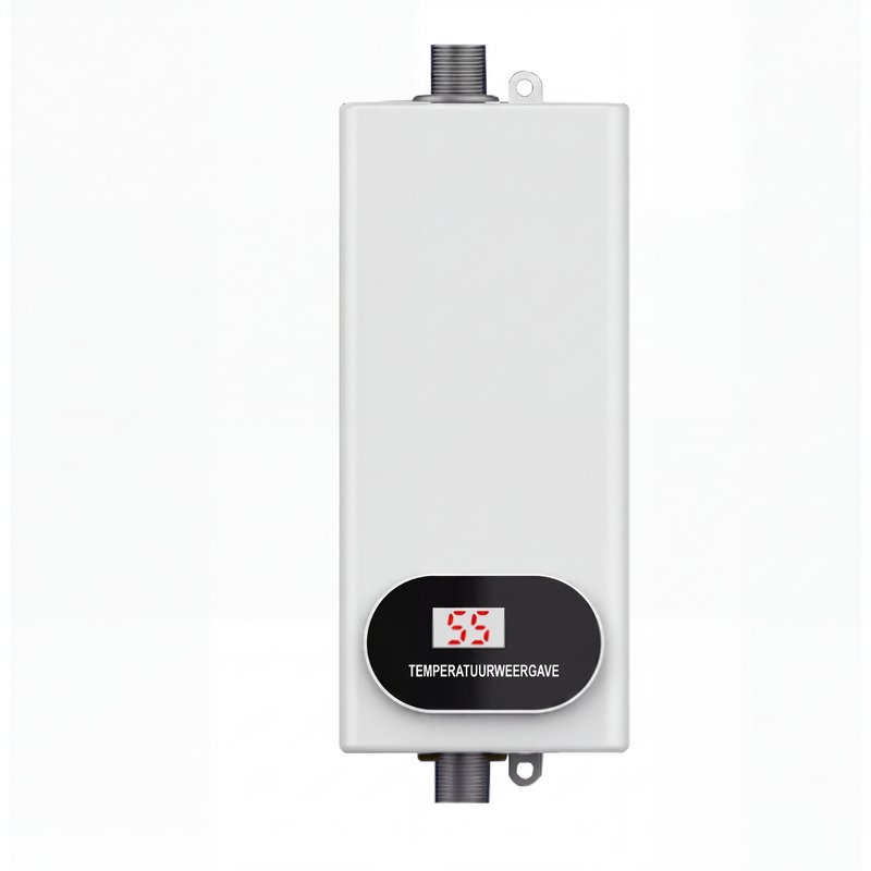 situation — FlitsWarm™ Mini Doorstroomboiler 3500 W – Direct Warm Water met LED-display