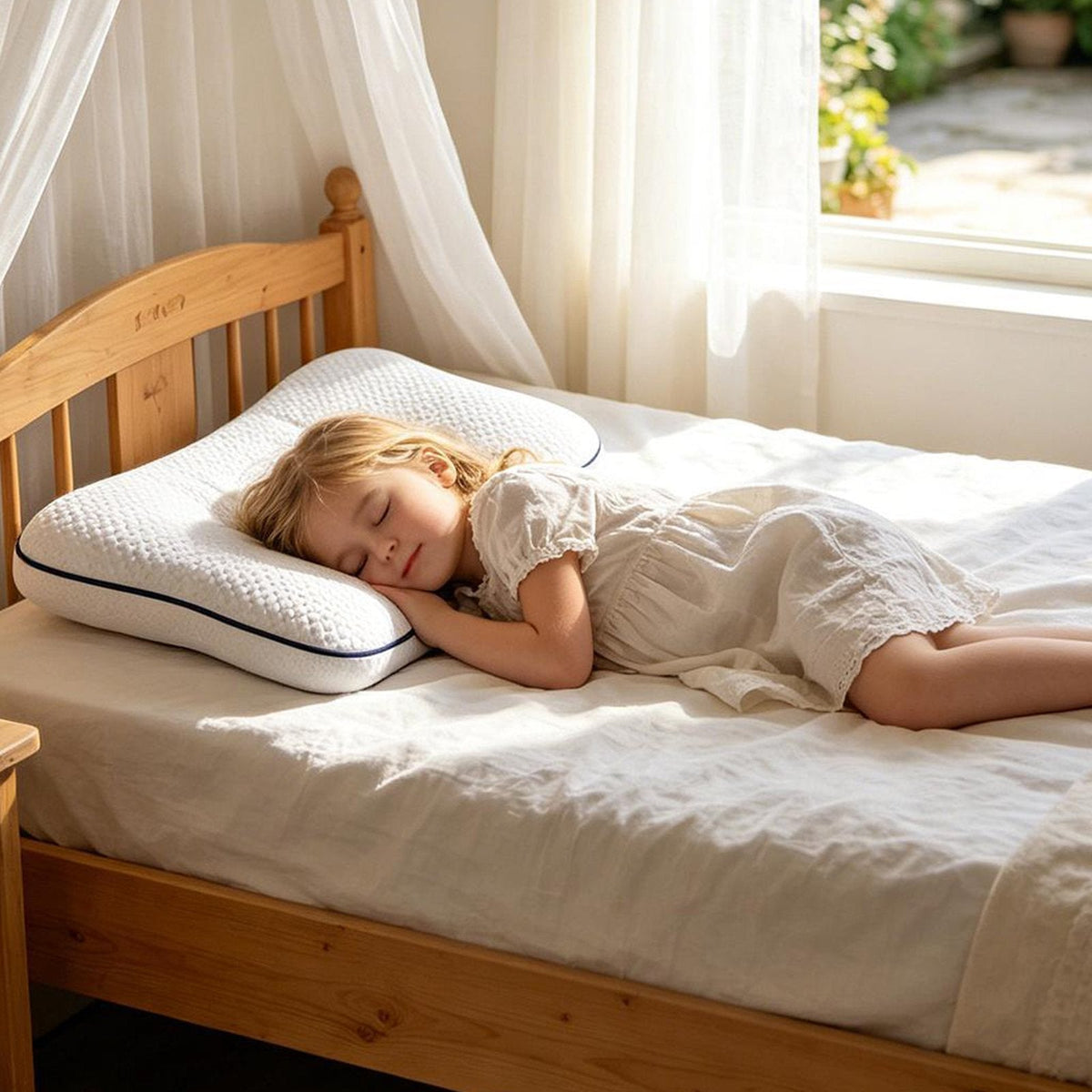 situation — NachtNest™ – Ergonomisch kinderkussen van traagschuim
