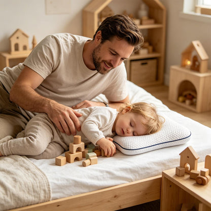 situation — NachtNest™ – Ergonomisch kinderkussen van traagschuim