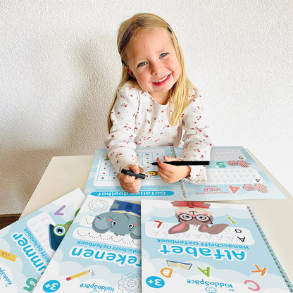 situation — Herbruikbare Schrijfoefenset – 4 Magische Oefenboeken