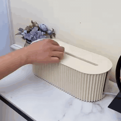 gif — Kabelbox voor stekkerdoos – stekkers en kabels netjes uit het zicht