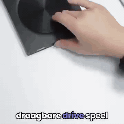 gif — 8-in-1 Externe CD/DVD-speler met USB-hub en kaartlezer