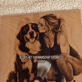 gif — Foto gebrand op houten tegel – jouw mooiste foto voor altijd in echt berkenhout