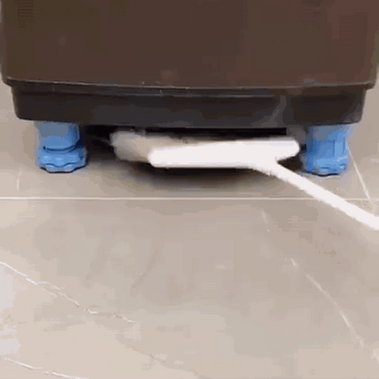 gif — Verstelbare Wasmachinevoetjes – Set van 4, Anti-Trilling & Antislip