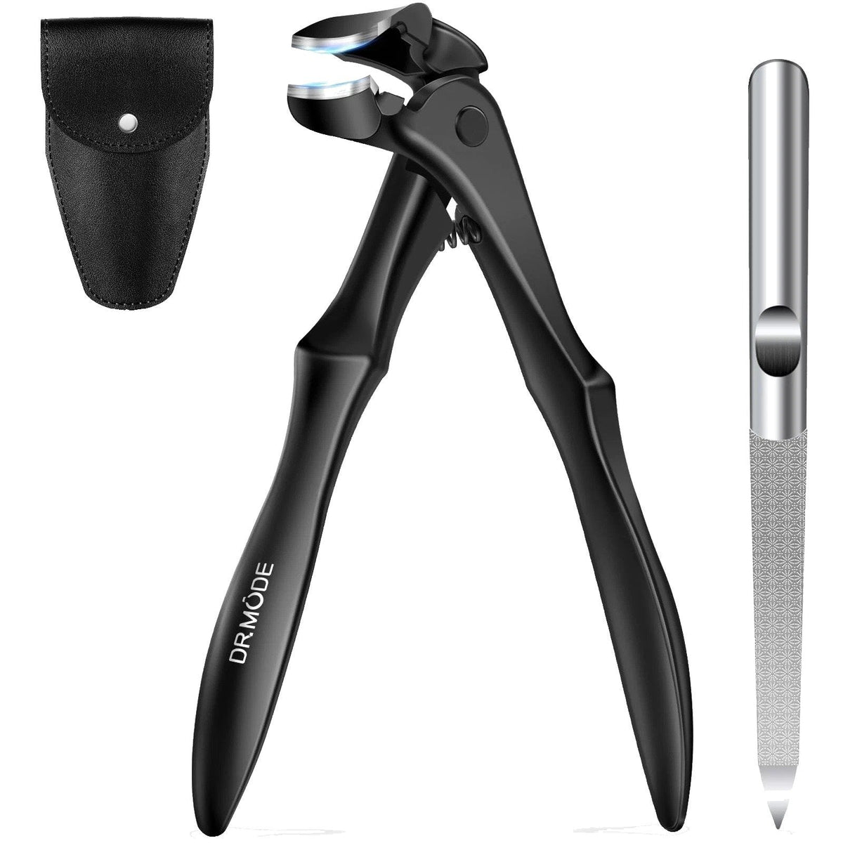 packshot — Teennagelknipper met lange handgrepen en gebogen kop – voor dikke, harde teennagels