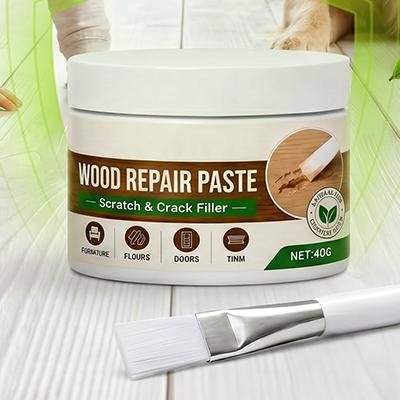 Houtreparatiepasta — krassen en scheuren, 40 g