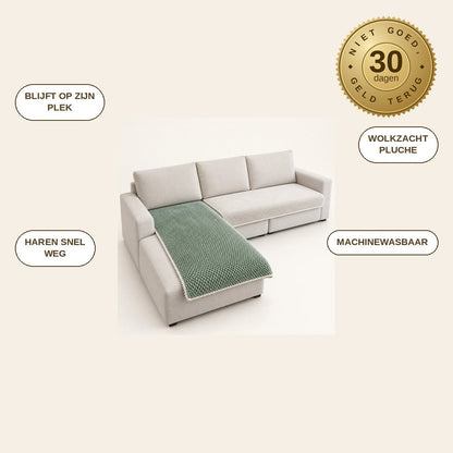 infographie — Antislip Pluche Bankhoes – Dik, Wasbaar & Huisdiervriendelijk