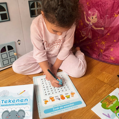 situation — Herbruikbare Schrijfoefenset – 4 Magische Oefenboeken
