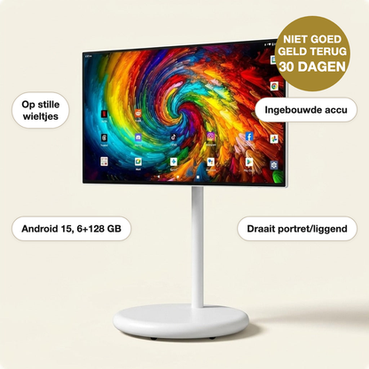 Mobiel Touchscreen 27" op Wieltjes