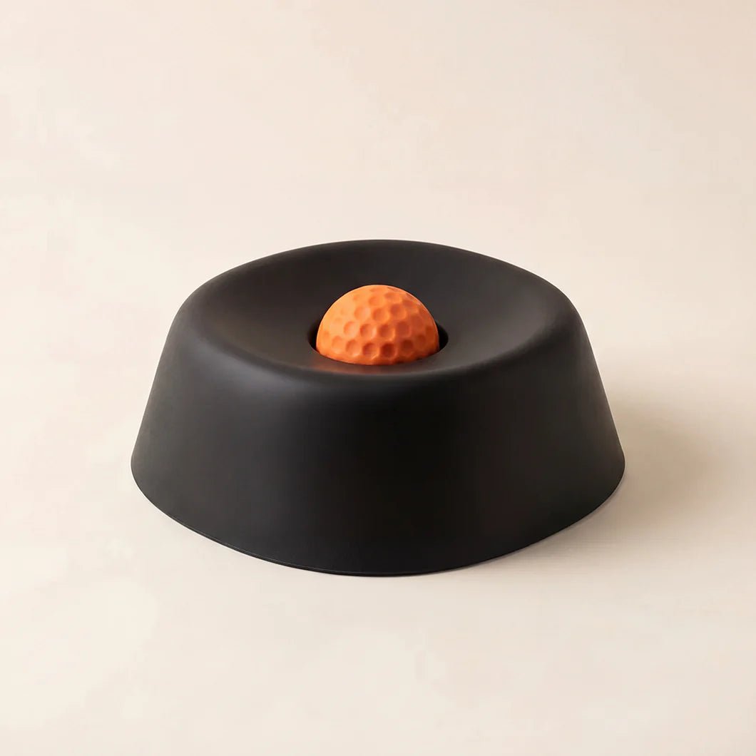 couleur Zwart — LikRust™ Likkom met Rollende Bal voor Honden