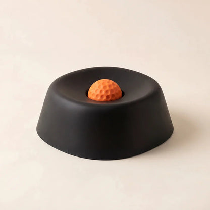 couleur Zwart — LikRust™ Likkom met Rollende Bal voor Honden
