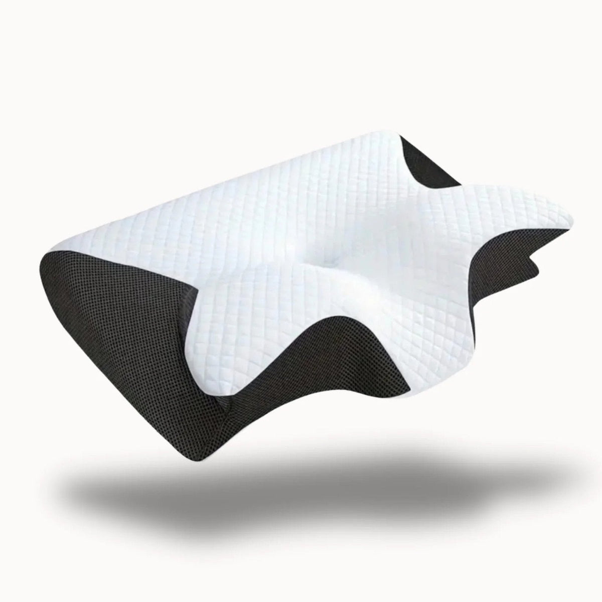 couleur Zwart — Ergonomisch Vlinder-Nekkussen van Traagschuim