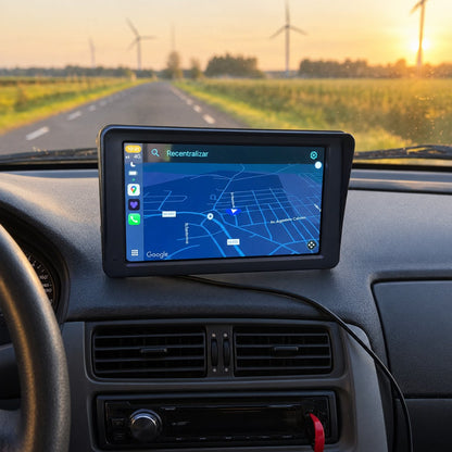 situation — Draadloos CarPlay & Android Auto Scherm 9" – Voor Elke Auto