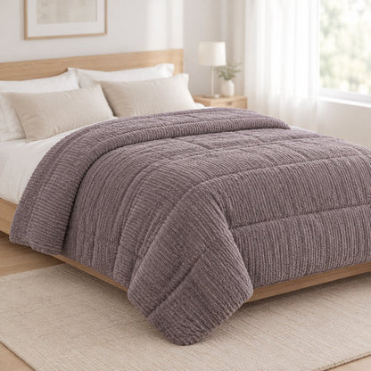 situation — Teddy Rib Dekbed 2-in-1 – Oudroze