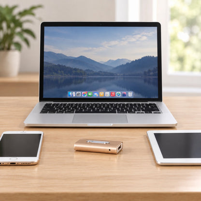 situation — 4-in-1 USB-stick voor telefoon & computer – 128 GB