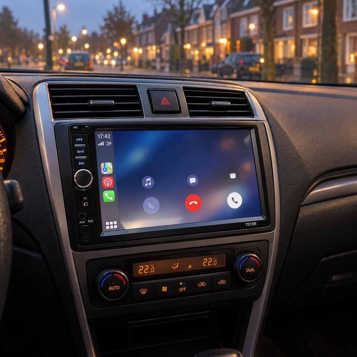 situation — CarPlay Autoradio 7″ – Draadloos Apple CarPlay & Android Auto (2-DIN)