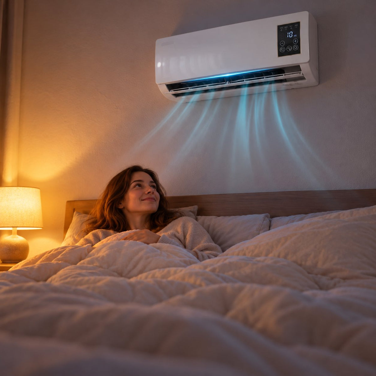 situation — Elektrische Wandkachel met Ventilator – 1800 W, met Afstandsbediening