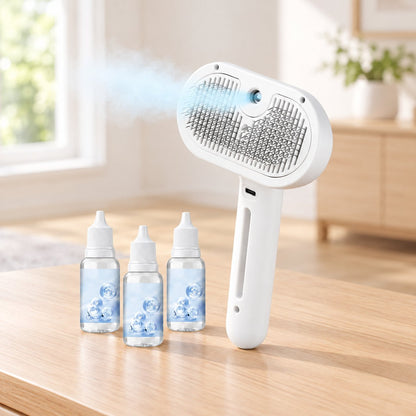 situation — NevelPaw™ Stoomborstel voor Hond en Kat – Koele Nevel tegen Losse Haren