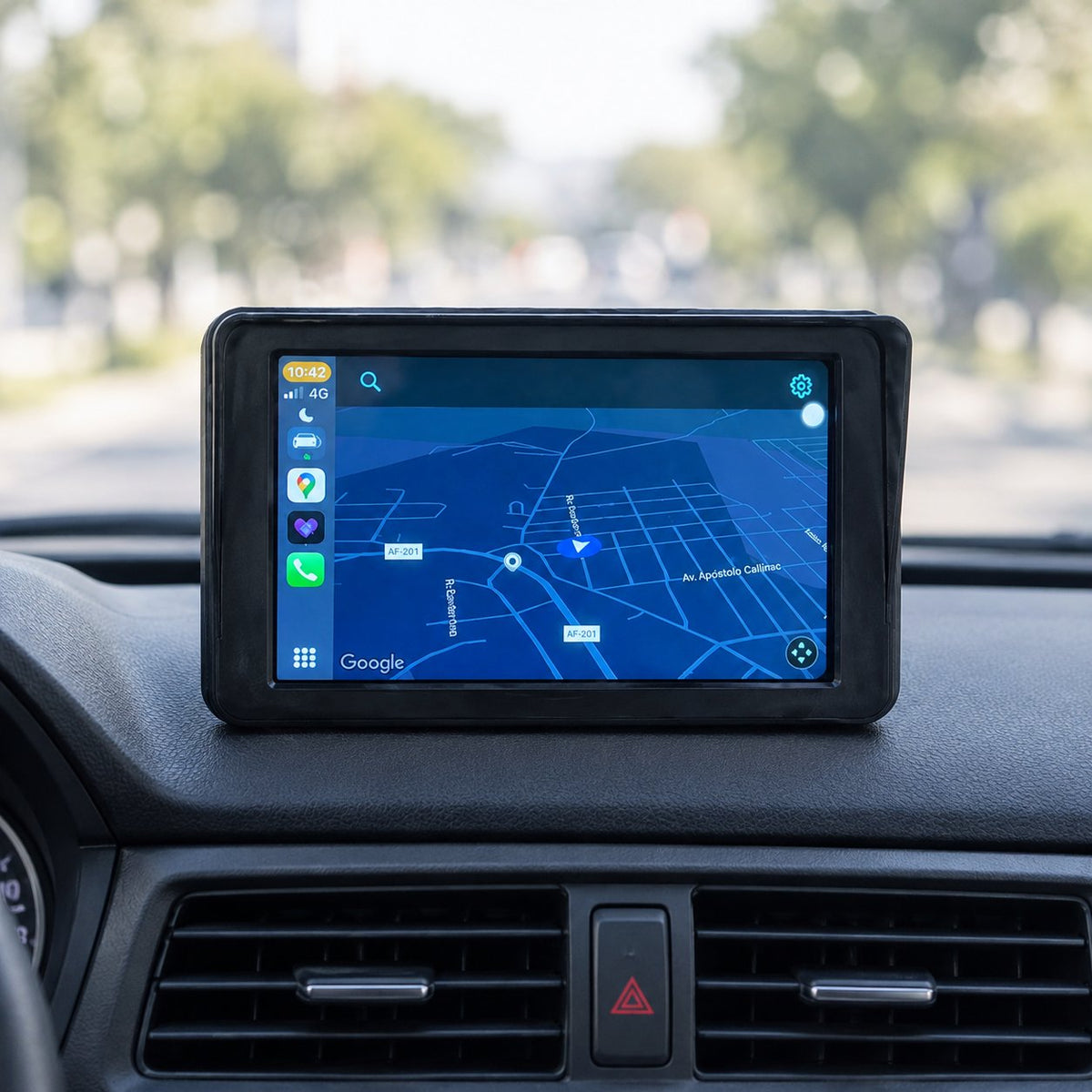 situation — Draadloos CarPlay & Android Auto Scherm 9" – Voor Elke Auto