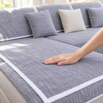 situation — Antislip chenille bankhoes – beschermt je bank tegen haren, krassen en vlekken