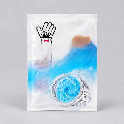packshot — Wasmachinereiniger zakjes — 1+1 GRATIS