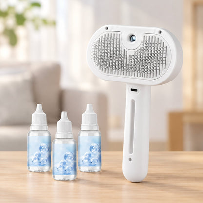 situation — NevelPaw™ Stoomborstel voor Hond en Kat – Koele Nevel tegen Losse Haren