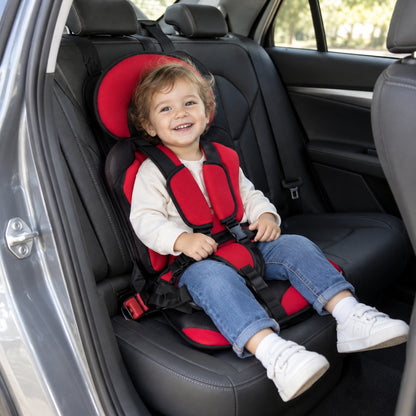 packshot — Draagbaar Autostoeltje – Opvouwbaar Kinderzitje met 5-Punts Harnas, Zonder ISOFIX