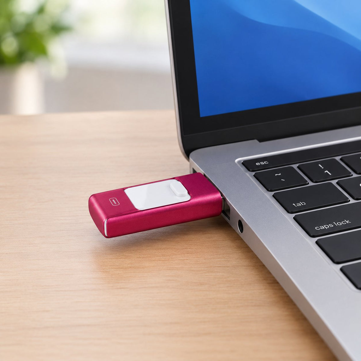 situation — 4-in-1 USB-stick – Eén stick voor iPhone, Android, USB-C en laptop