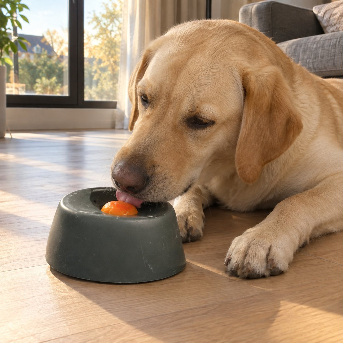 packshot — LikRust™ Likkom met Rollende Bal voor Honden