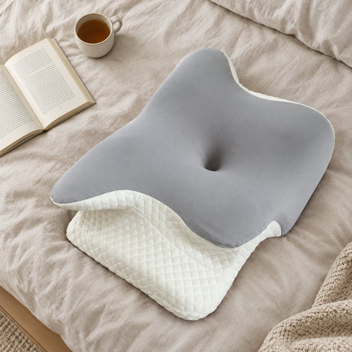 situation — Ergonomisch Vlinder-Nekkussen van Traagschuim