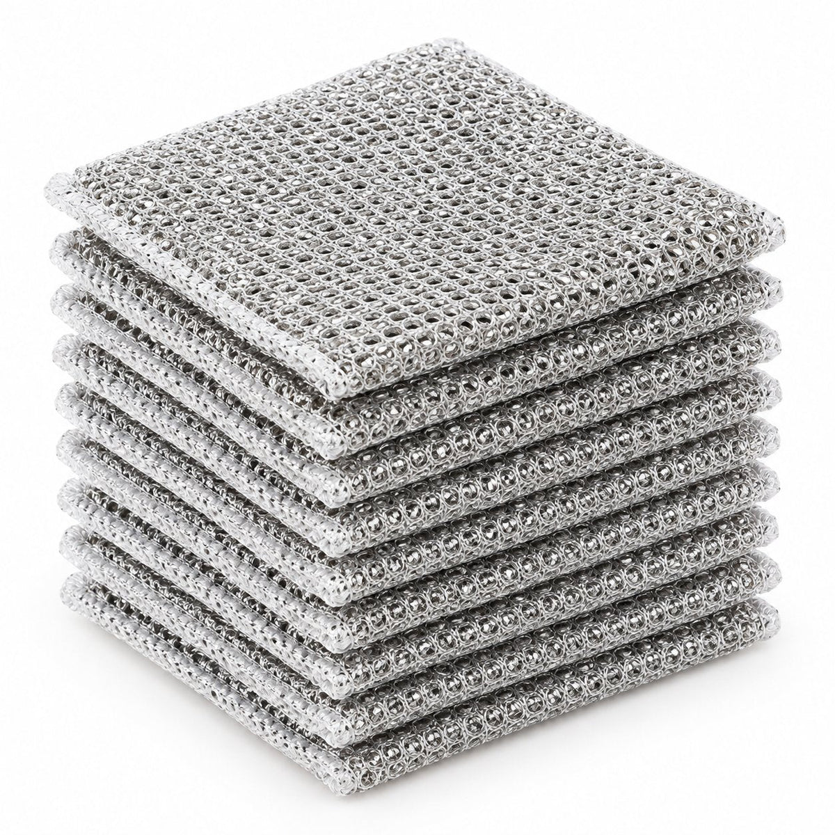 packshot — Roestvrijstalen Vaatdoek – krasvrij & dubbellaags (10 stuks)