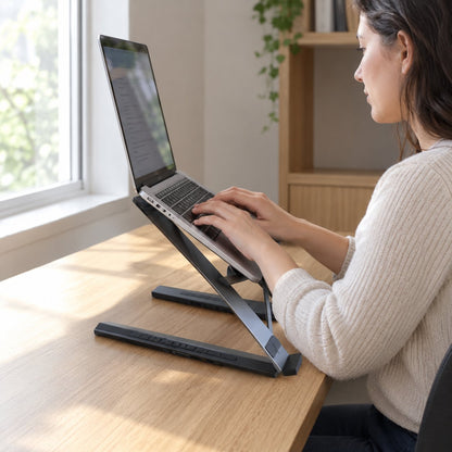 packshot — 8-in-1 Laptopstandaard met USB-C Dockingstation