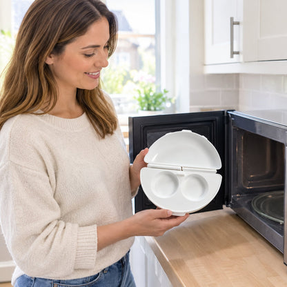 situation — OmeloDuo™ – 2-in-1 Magnetron Eierkoker voor Omelet & Eitjes